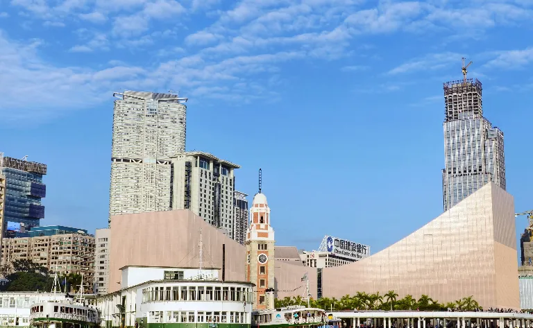 Former Kowloon-Canton Railway Clock Tower, Tsim Sha Tsui, Hong Kong