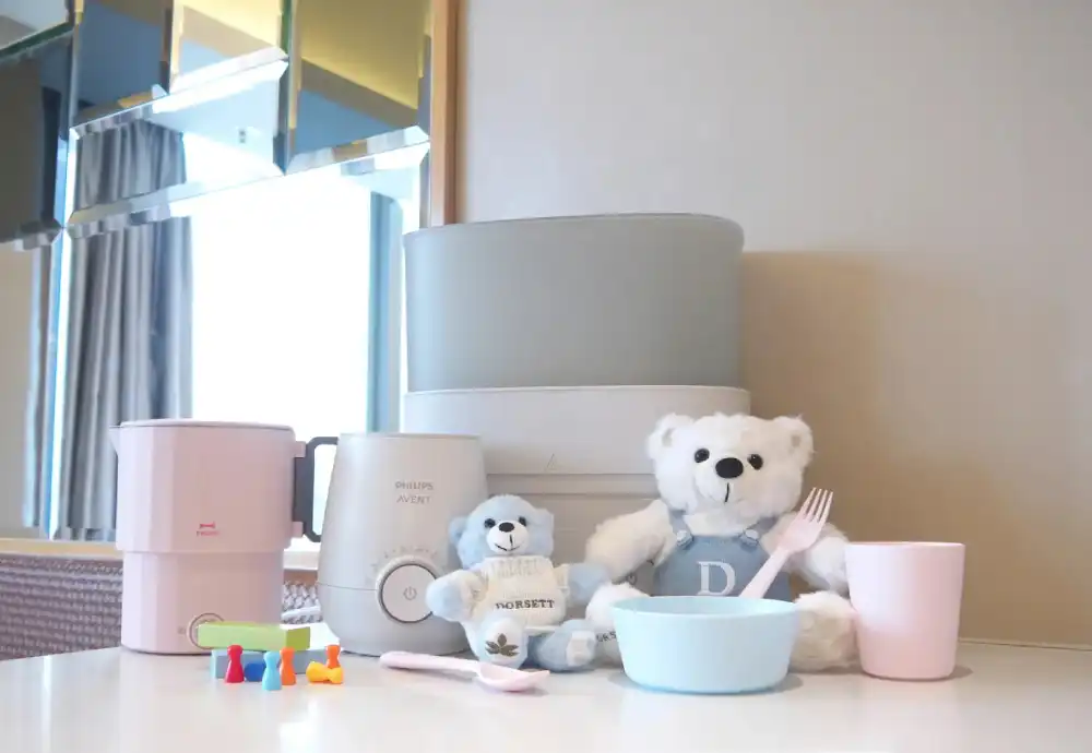 Baby Amenities on offer at Dorsett Mongkok