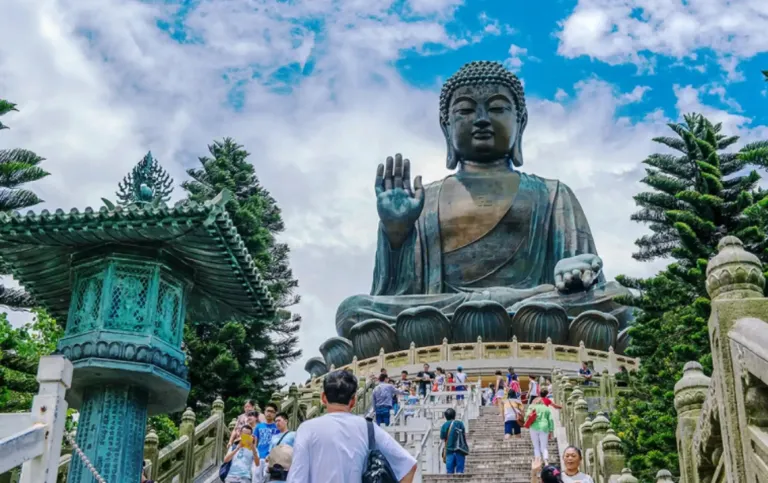 Big Buddha and Po Lin Monastery