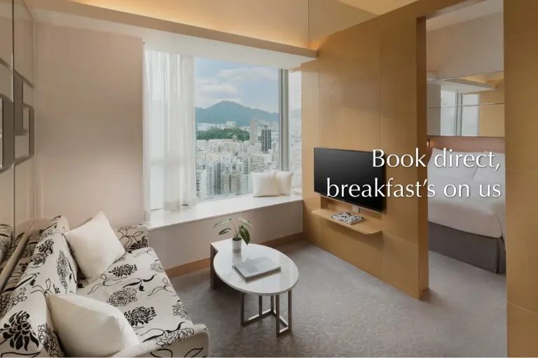 Book Direct to Enjoy Free Daily Breakfast