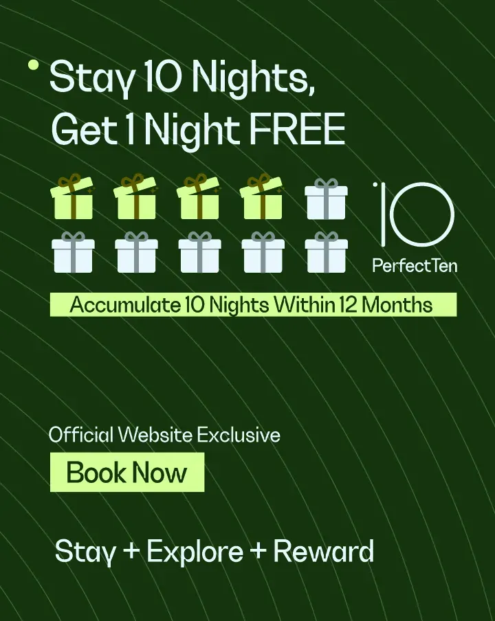 Perfect 10 Stay 10 Nights, Get 1 Extra Free, Direct Booking Campaign