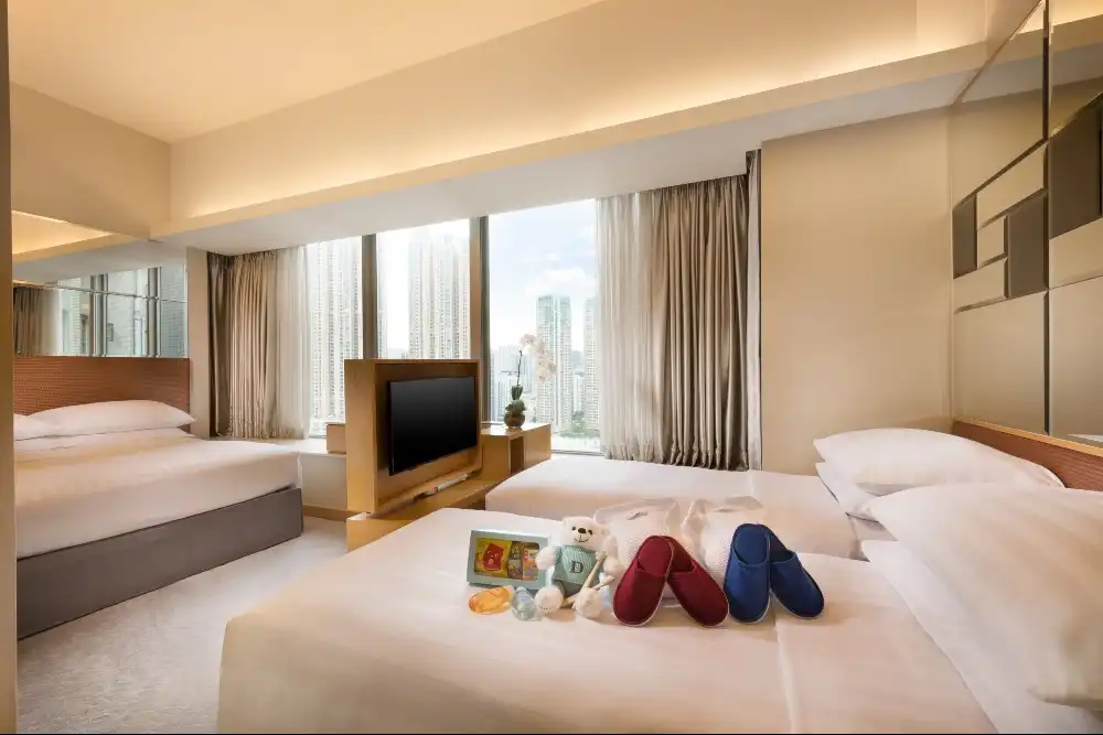 Family Quad Room at Dorsett Mongkok